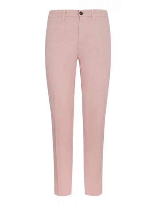 Trousers Chino Elastic in Regular Fit Rosa