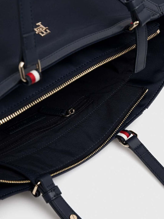 Essential Γυναικεία Τσάντα Shopper Ώμου Navy Μπλε