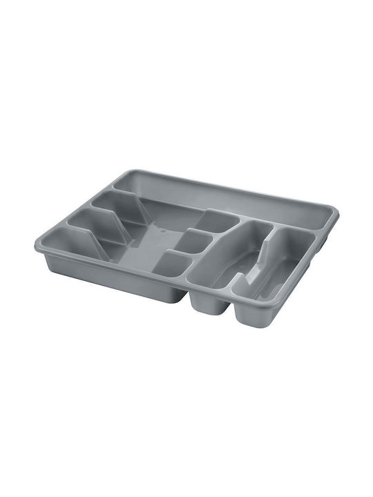 Viosarp Drawer Cutlery Tray Plastic 35x28x5cm Purple