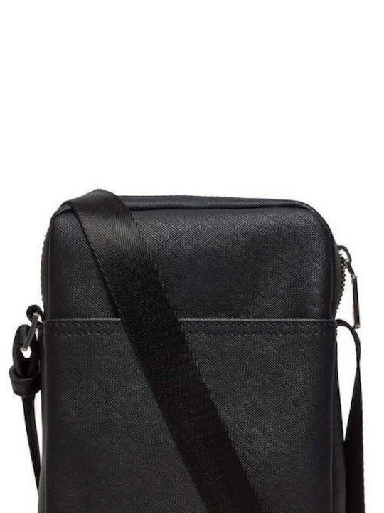 Guess Artificial Leather Shoulder / Crossbody Bag Black