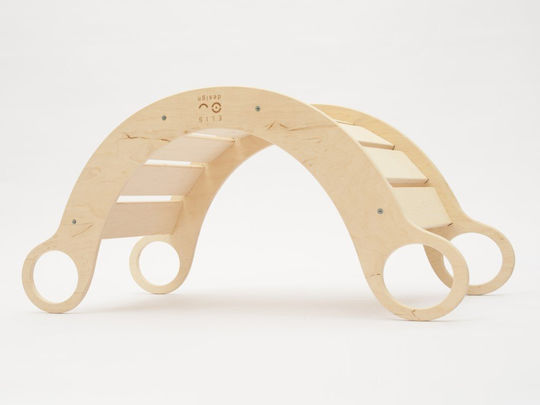 Elis Design Montessori Ξύλινη Κούνια 5 1 Light Natural