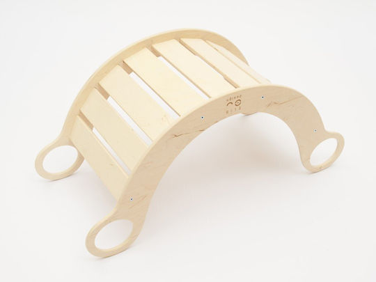 Elis Design Montessori Ξύλινη Κούνια 5 1 Light Natural