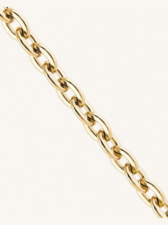 StanStefan Bracelet Chain made of Steel Gold Plated