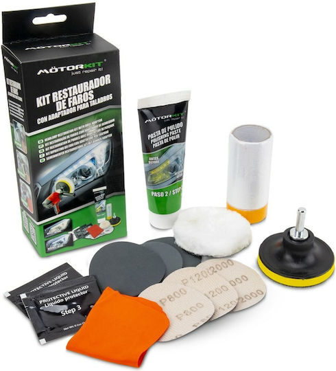 Motorkit Set De Restaurare Și Înlăturare A Aburirii Farurilor Auto