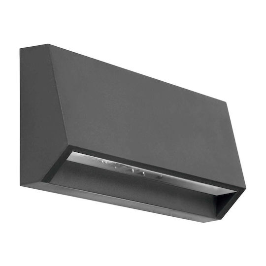 Adviti Iluminat Exterior Montat Pe Perete Etanș Led Încorporat 3W 4000K 16x3.3x7cm Adviti Iluminat Exterior Montat Pe Perete Etanș Led Încorporat 3W 4000K 16x3.3x7cm