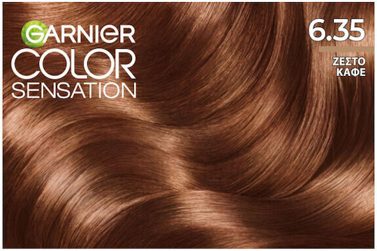 Garnier Color Sensation Βαφή Μαλλιών 6.35 Chic Ochre Brown 110ml