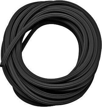 Helix Φ6mm Black Screen Rubber Price per Meter 360001-023