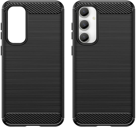 Spacecase Carbon Back Cover Silicone Black (Galaxy S23 FE)
