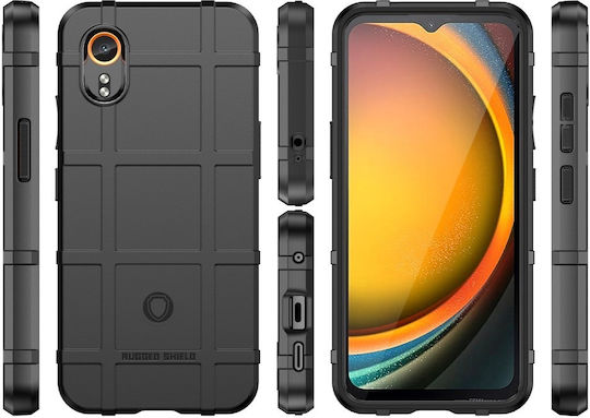 Umschlag Rückseite Silikon Schwarz (Samsung Galaxy Xcover 7)