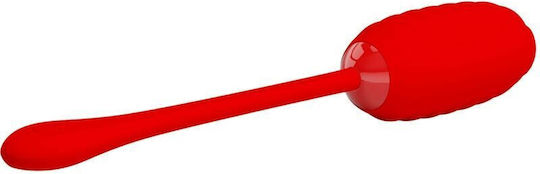 Pretty Love Kirk Rechargeable Vibrating Egg Red