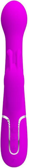 Pretty Love Dejon Rabbit Vibrator 3 In 1 Multifunction Violet