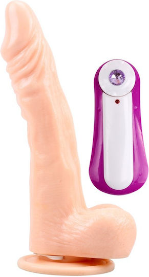 Telescopic Realistic Vibrator Suction Cup 21cm