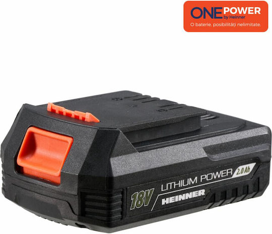 Heinner Werkzeugbatterie Lithium 18V mit Kapazität 2Ah