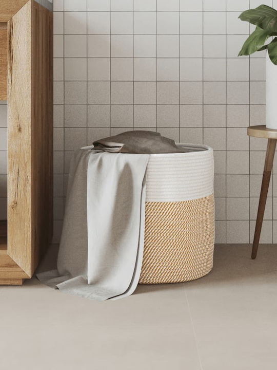 vidaXL Storage Basket Fabric Brown 40x40x35cm 1pcs