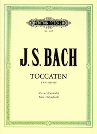 J.s Bach Toccaten Fur Klavier Cembalo Bwv 910 916 Εκδόσεις Peters