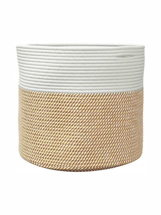 vidaXL Storage Basket Fabric Brown 40x40x35cm 1pcs