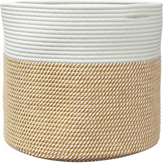 vidaXL Storage Basket Fabric Brown 40x40x35cm 1pcs
