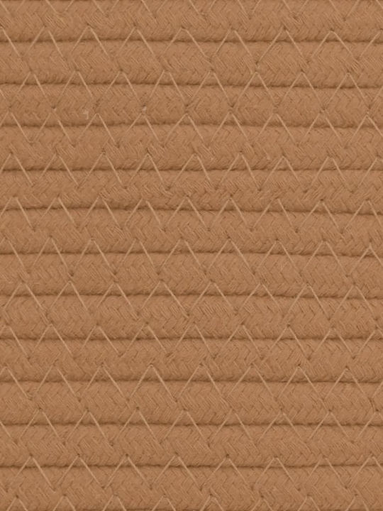 vidaXL Καλάθι Αποθήκευσης Υφασμάτινο Καφέ 40x40x35cm