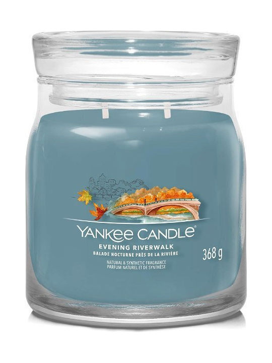 Yankee Candle Decorative Candle Evening Riverwalk Signature 368gr 1pcs