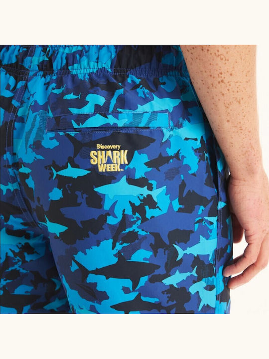 Ανδρικό Μαγιό Σορτς Μπλε Camo