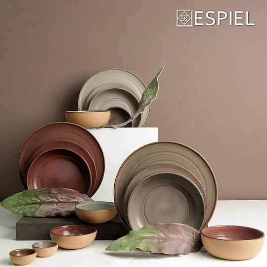 Espiel Calabria Bol de Servire Rotund Ceramică cu Diametru 12.5buc