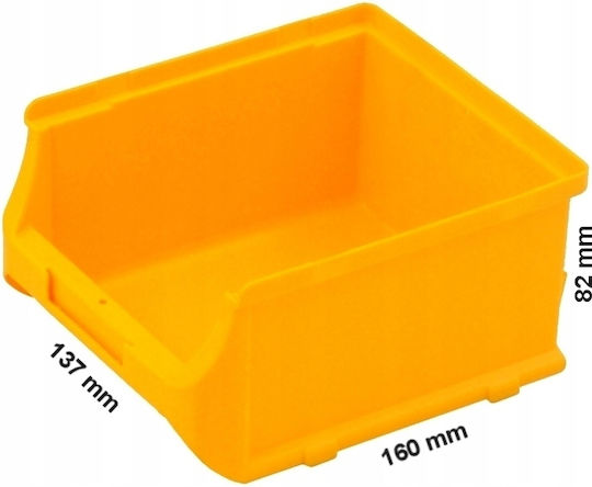 Allit Plastic Organizator pentru Bin-uri de Unelte Stivuibile
