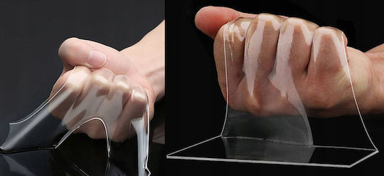 Doppelseitiges Klebeband Zola Transparent Wiederverwendbar Elastisch 300 Cm