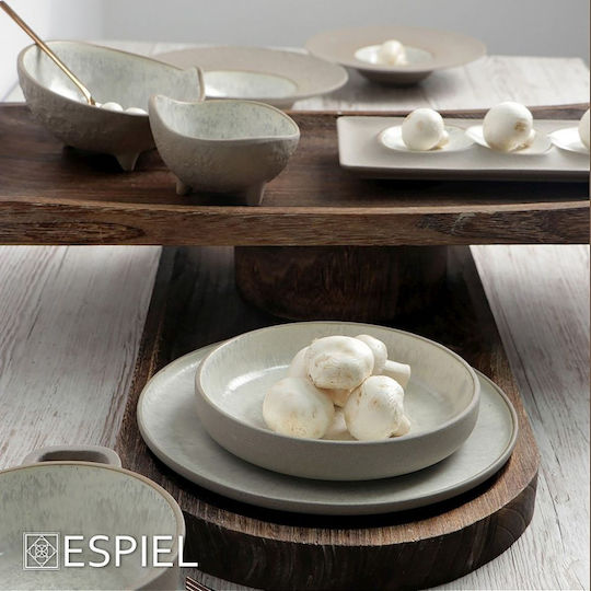 Espiel Spirit Keramik Ordnungshüter 3 Schlitze Beige W31.8xL15.8xH2.2cm 1Stück