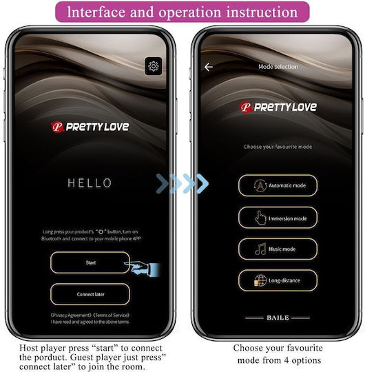 Pretty Love Jefferson App Controlled Anal Plug Purple