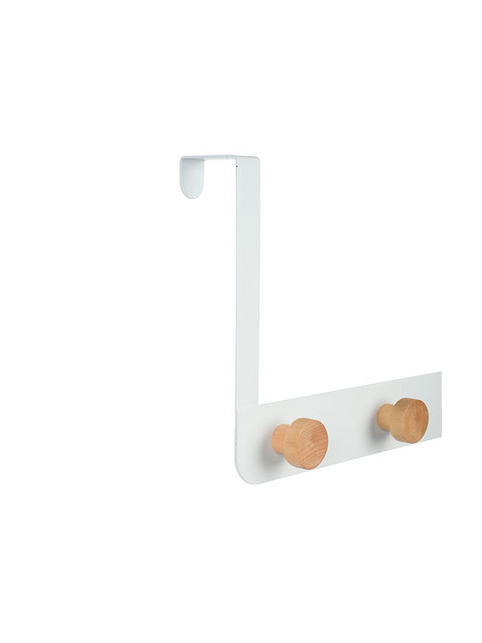 Estia Door Hook 3 Slots Metallic 20x2.5x30cm