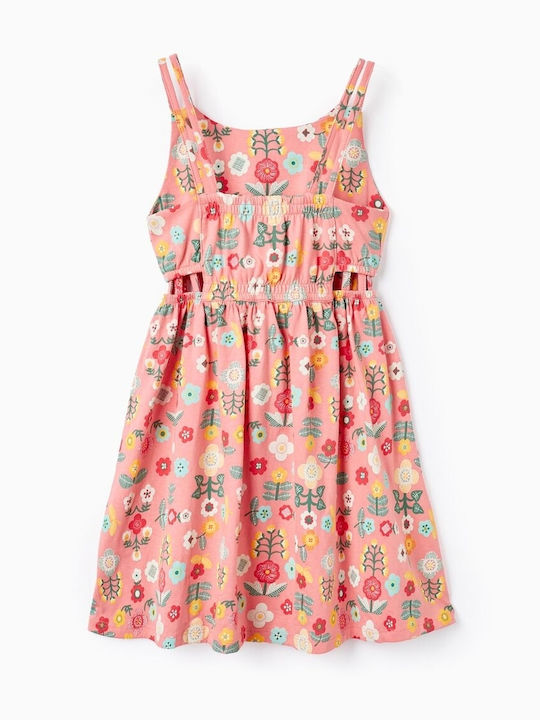 Zippy Kids Dress Floral Somon