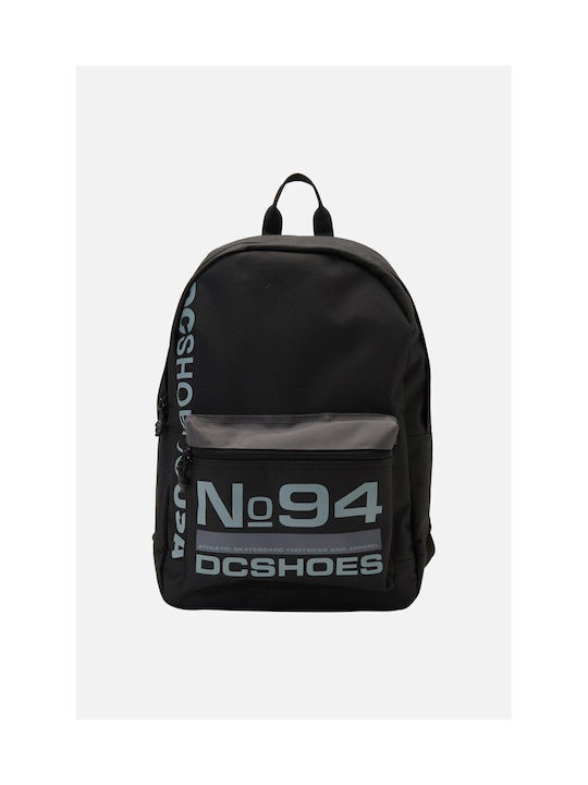 DC Männlich Stoff Rucksack Schwarz