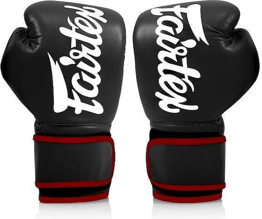 Fairtex Боксови ръкавици за състезание Черни