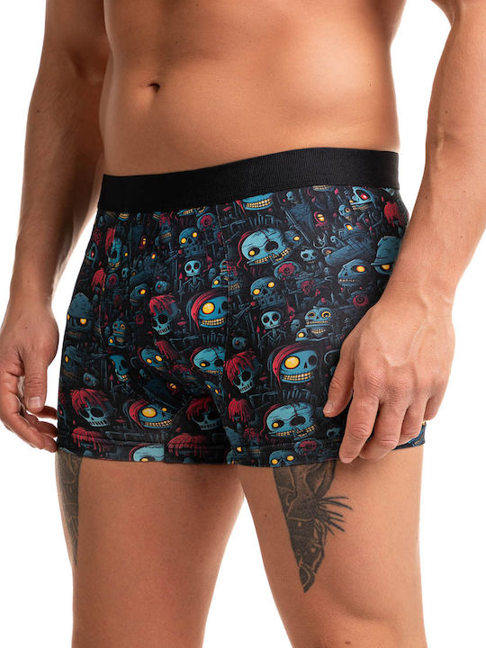 Berrak Men's Boxer Colorful with Patterns