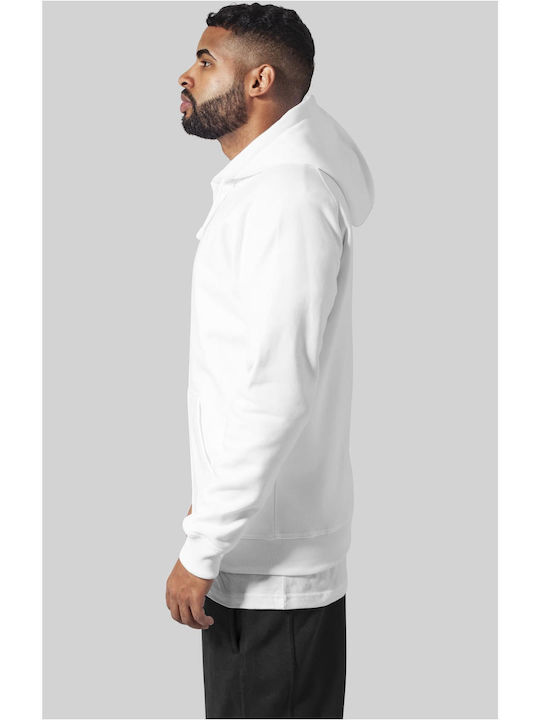 Urban Classics Men's Sweatshirt Jacket White