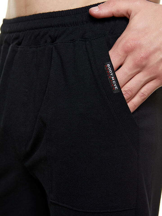 Sweatpants with Elastic Black