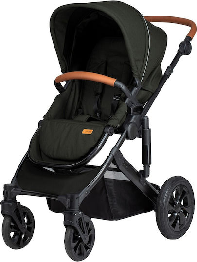 FreeOn Comfort Бебешка количка 3 в 1 Черен 12.5кг