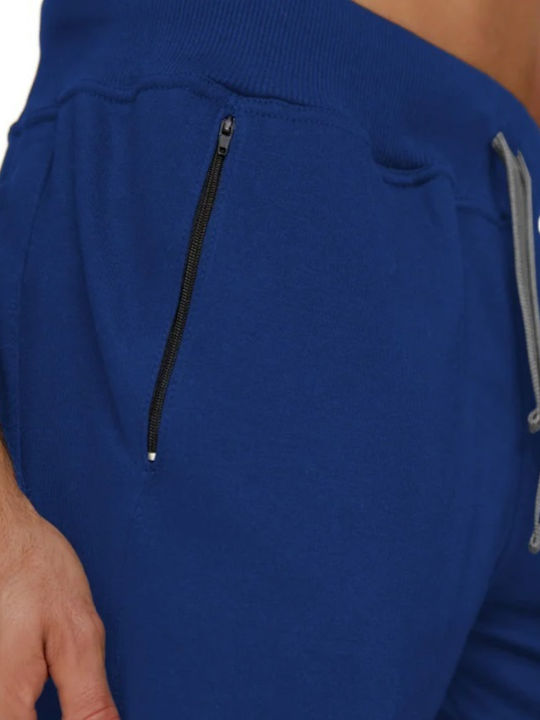 Sweatpants with Elastic Blue