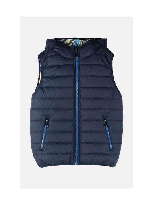 Joyce Kids Casual Jacket Sleeveless Double Sided NAVY 2444906