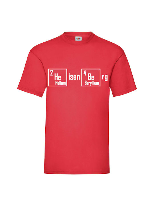 Fruit of the Loom Men's Short Sleeve Promotional T-Shirt Red