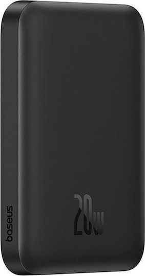 Baseus MagSafe Power Bank 6000mAh 20W με Θύρα USB-C Power Delivery Μαύρο
