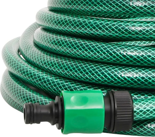 Vidaxl Εύκαμπτος Σωλήνας Πισίνας Πράσινος 10 Μ Pvc