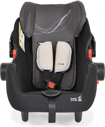 Cangaroo Multi Καθισματάκι Αυτοκινήτου i-Size Black