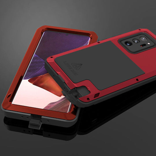 Love Mei 360 Full Cover Plastic Roșu (Galaxy Note 20 Ultra)