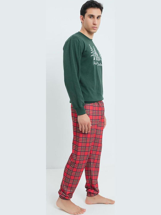 Odyssey Men's Winter Checked Pajamas Set ''''''
