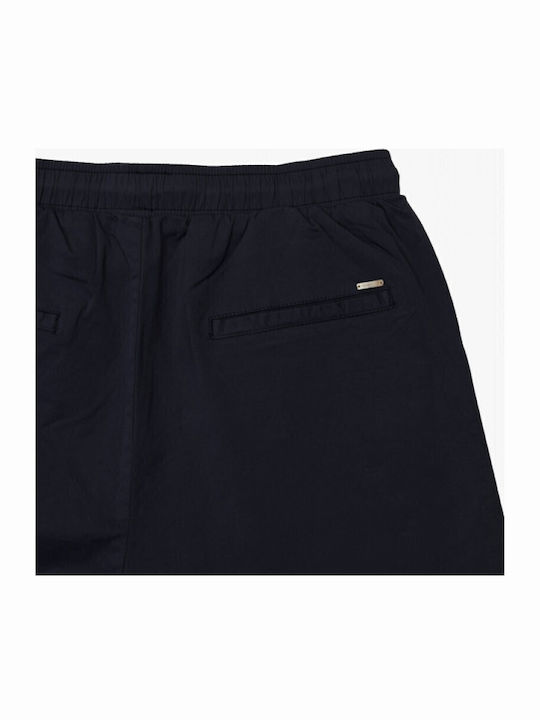 Gl003bd Παντελόνι Chino Ελαστικό σε Loose Εφαρμογή Deep Blue