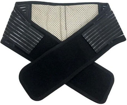 Belt Massage for the Waist with Heating Function Black