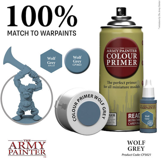 The Army Painter Χρώμα Μοντελισμού Wolf Grey 400ml