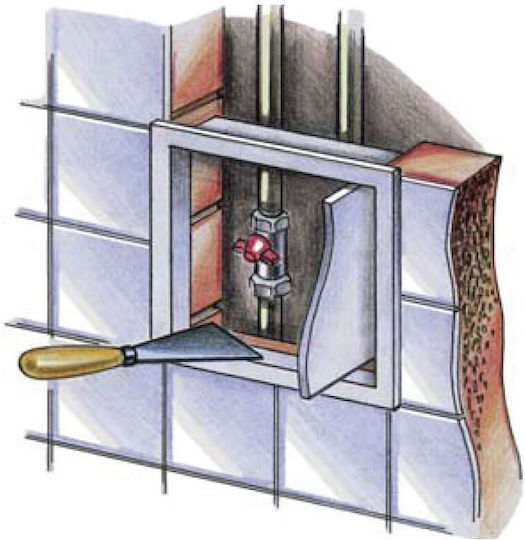 Vents Access Door Πλαστικό 590915.0004