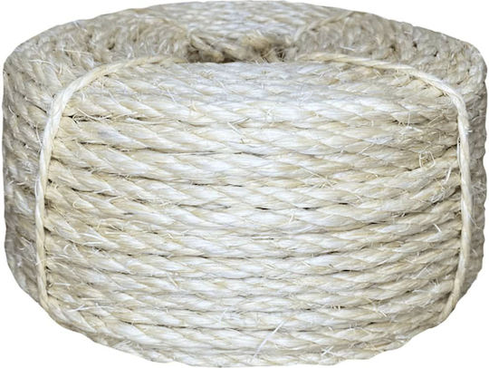 vidaXL Σχοινί Στριφτό 6mm 50m Σιζάλ 1kg